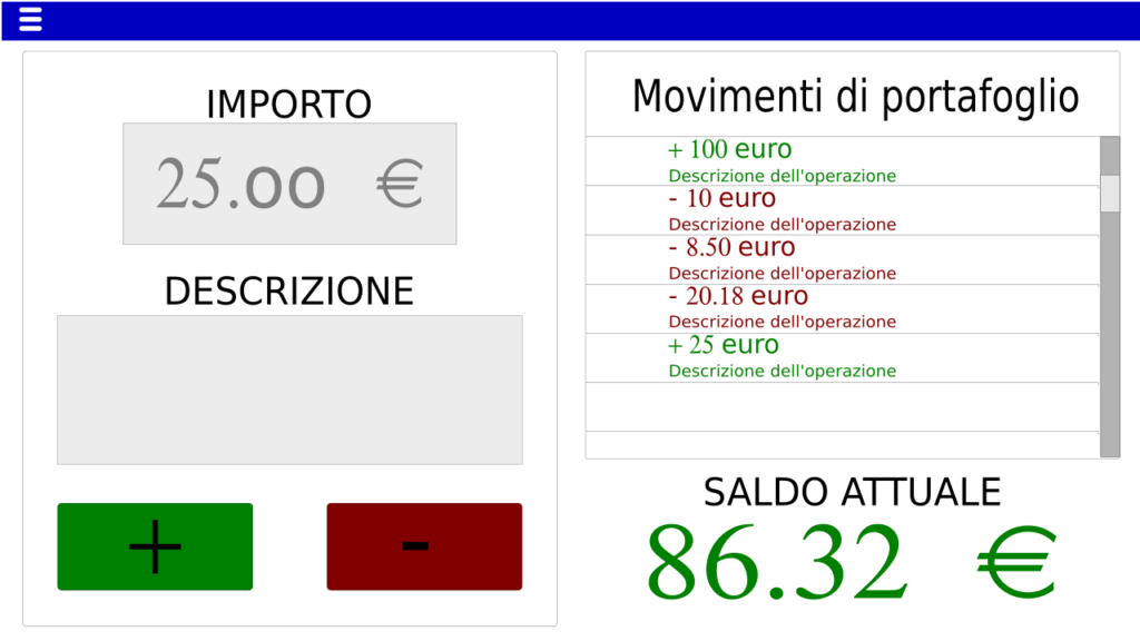 vuejs anteprima del programma
